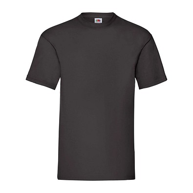 FRUIT OF THE LOOM® Unisex T-Shirt Valueweight T, schwarz, M
