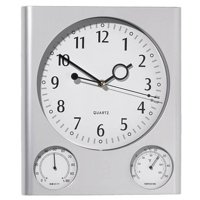 Quartz-Wanduhr, Weiß Quartz-Wanduhr, Weiß