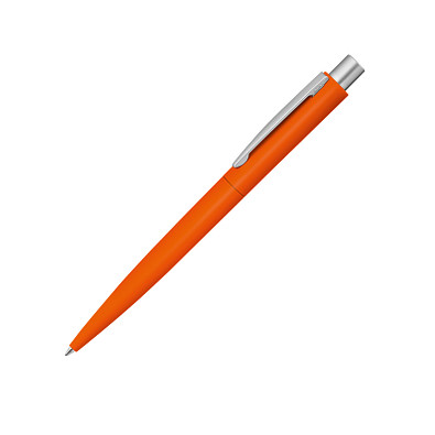 uma® Metall-Druckkugelschreiber Lumos Gum, blaue Mine, orange