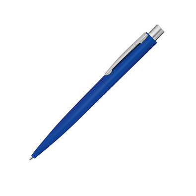 uma® Metall-Druckkugelschreiber Lumos Gum, blaue Mine, blau