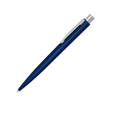 uma® Metall-Druckkugelschreiber Lumos Gum, blaue Mine, dunkelblau