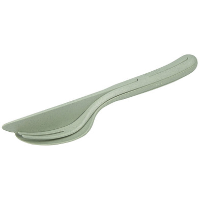 koziol Besteck-Set Klikk 3-teilig, grün koziol Besteck-Set Klikk 3-teilig, grün