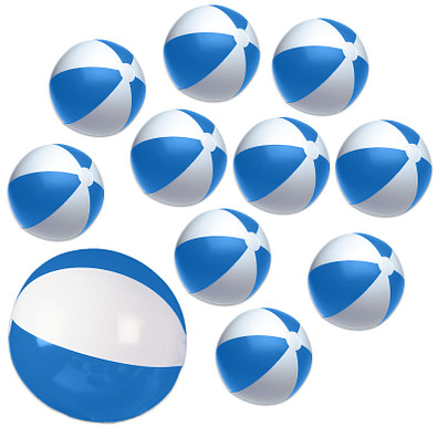 Werbe-Sparset Wasserball, 100-tlg., Blau, inkl. Druck