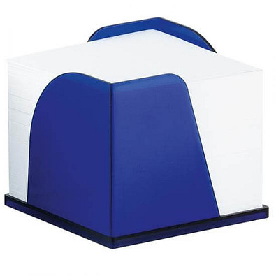Zettelbox Pfiff, blau-gefrostet