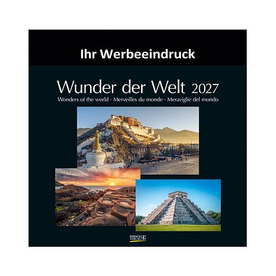 XL Bildkalender Wunder der Welt