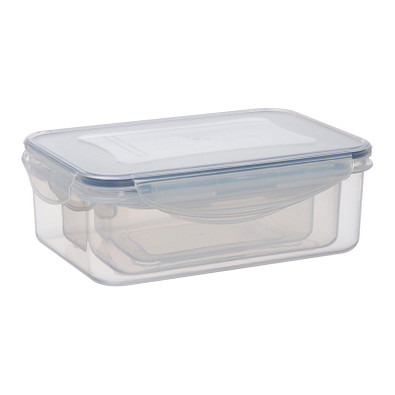 3er Set Aufbewahrungsboxen, transparent