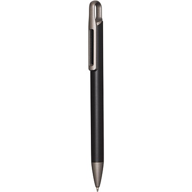 Aluminium-Kugelschreiber VIRAGIO,schwarz
