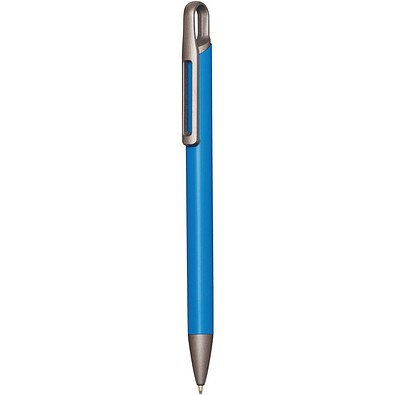 Aluminium-Kugelschreiber VIRAGIO,hellblau
