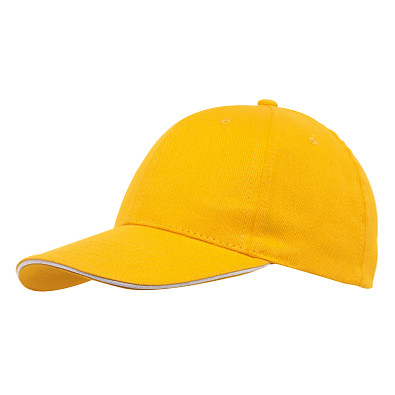 6-Panel-Sandwich-Cap LIBERTY,gelb