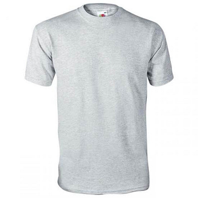 FRUIT OF THE LOOM® Unisex T-Shirt Original T, grau, XL