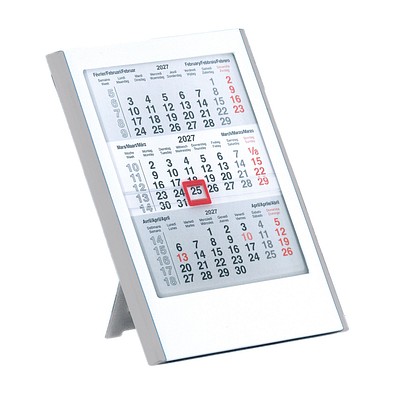 2-Jahres-Kalender Elfe 2027/2028 weiß/grau