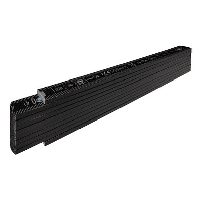 STABILA® Handwerkermaßstab 707P, Serie 700, schwarz