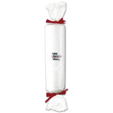 Bonbonverpackung für Bade-/Duschtuch