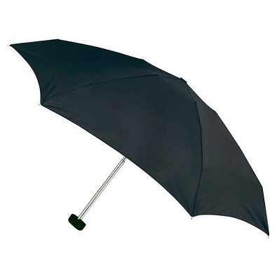 Alu Mini-Taschenschirm, schwarz