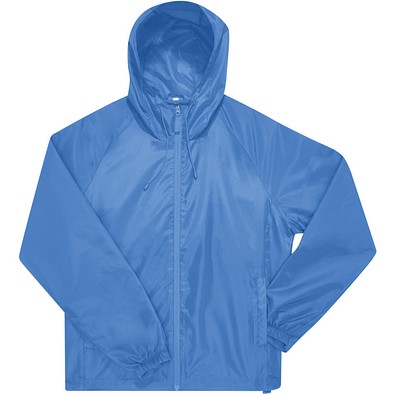 B&C Collection Unisex Windbreaker Jacke, hellblau, S