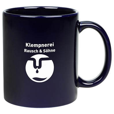 Keramikbecher Carina, 300 ml, blau