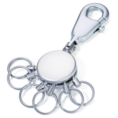 TROIKA® Schlüsselanhänger Patent, silber