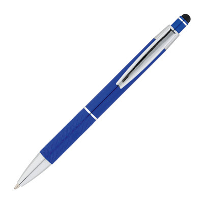 Metall-Touch-Kugelschreiber Washington, blaue Mine, blau Metall-Touch-Kugelschreiber Washington, blaue Mine, blau