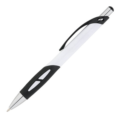 PENKO® Kugelschreiber San Diego, blaue Mine, weiß