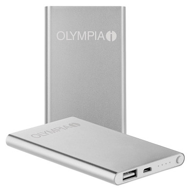 Powerbank Energy, 4.000 mAh, silber Powerbank Energy, 4.000 mAh, silber