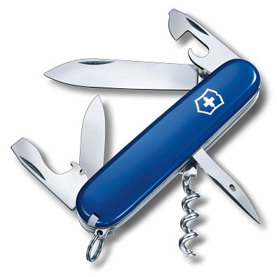 VICTORINOX Taschenmesser Spartan, 12 Funktionen, blau VICTORINOX Taschenmesser Spartan, 12 Funktionen, blau