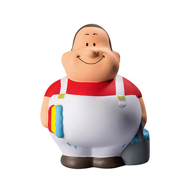 Herr Bert® Anti-Stress-Figuren Maler Bert, weiß