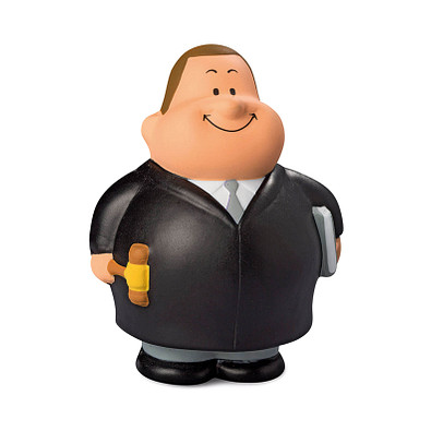 Herr Bert® Anti-Stress-Figuren Richter Bert, schwarz