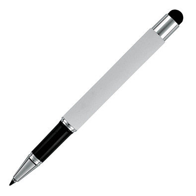 Pierre Cardin Touch-Pen Rollerball Claudie, blaue Mine, weiß