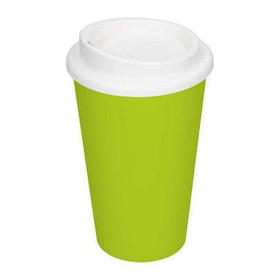 Trinkbecher Coffee-Time, 350 ml, Lemon