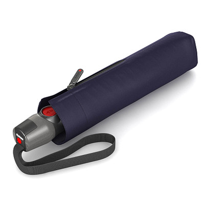Knirps® Automatik-Taschenschirm T.200 medium duomatic, dunkelblau