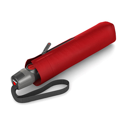 Knirps® Automatik-Taschenschirm T.200 medium duomatic, rot