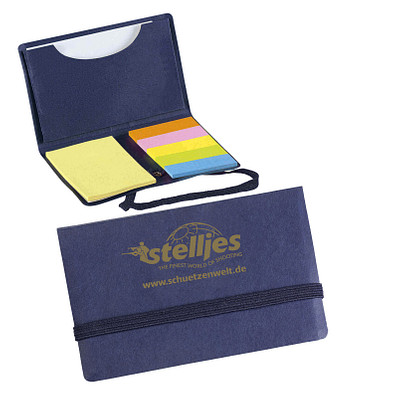 Haftnotiz-Mäppchen Remember, dunkelblau