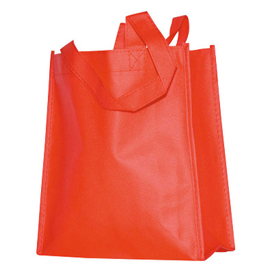 Non Woven Tasche Small, Rot