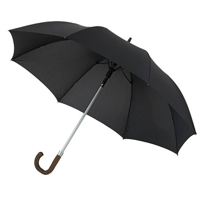 Automatik Golfschirm XXL, Schwarz
