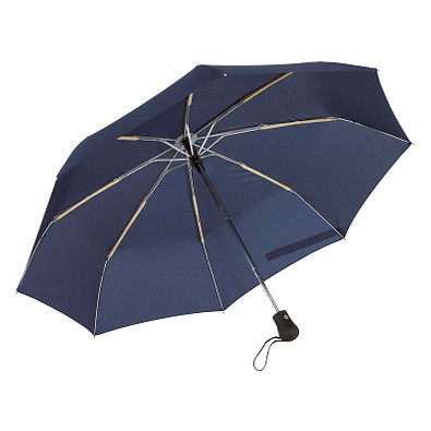 Automatik Windproof Taschenschirm BORA, dunkelblau