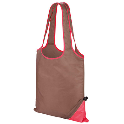 Faltbare Einkaufstasche Shopper Compact, fenchel/pink