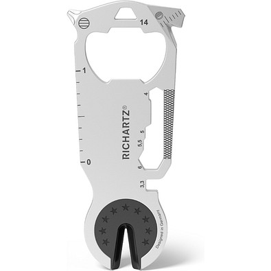 KEY TOOL active, silber, schwarz