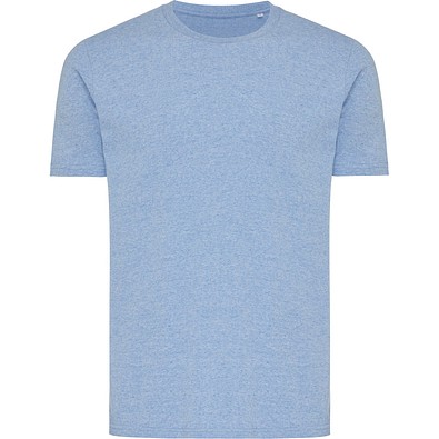Iqoniq Brett T-Shirt aus recycelter Baumwolle, light heather blue, M
