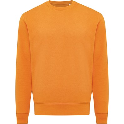 Iqoniq Etosha Lightweight Sweater aus recycelter Baumwolle, orange, XXL