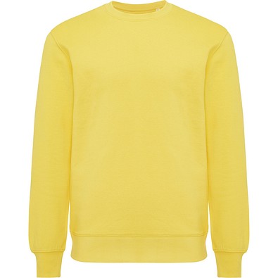 Iqoniq Etosha Lightweight Sweater aus recycelter Baumwolle, gelb, XXL