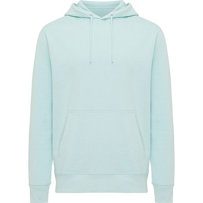 Iqoniq Rila Lightweight Hoodie aus recycelter Baumwolle, crushed mint, M