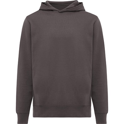 Iqoniq Yengo Hoodie mit Seitentaschen aus rec. Baumwolle, anthrazit, L