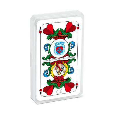 Kartenspiel Tarock Schafkopf, inkl. Druck, 4-farbig