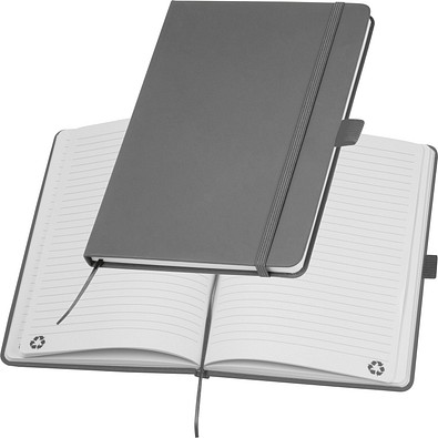 Notizbuch Vario, A5 , silbergrau