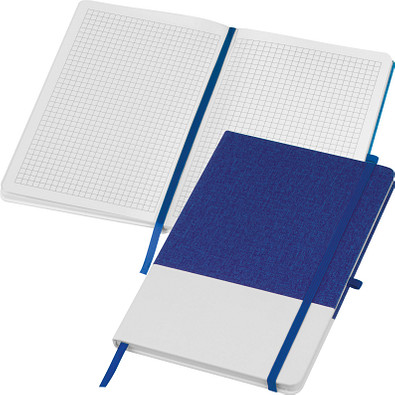Notizbuch Bardolino, DIN A5, blau