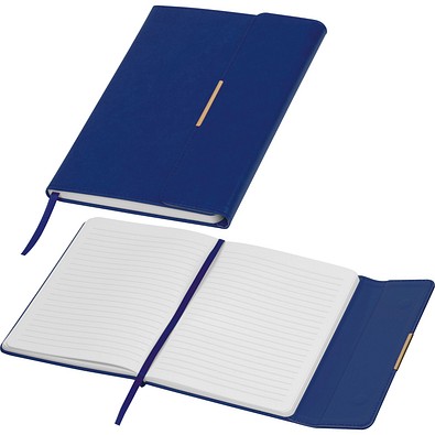 A5 Notizbuch mit Magnetverschluss JOSEPH, dunkelblau