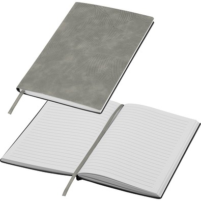 A5 Notizbuch mit Soft Cover BETH, silbergrau
