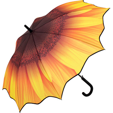 AC-Stockschirm FARE®-Motiv, Sonnenblumen-Design
