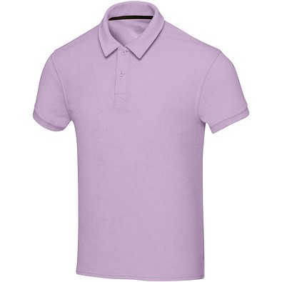 Akoya Poloshirt aus GRS-recyceltem Frottee Unisex, fliederfarben, 2XL