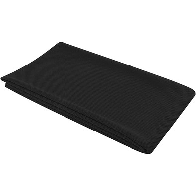 Althea Sporthandtuch 70 × 140 cm, schwarz